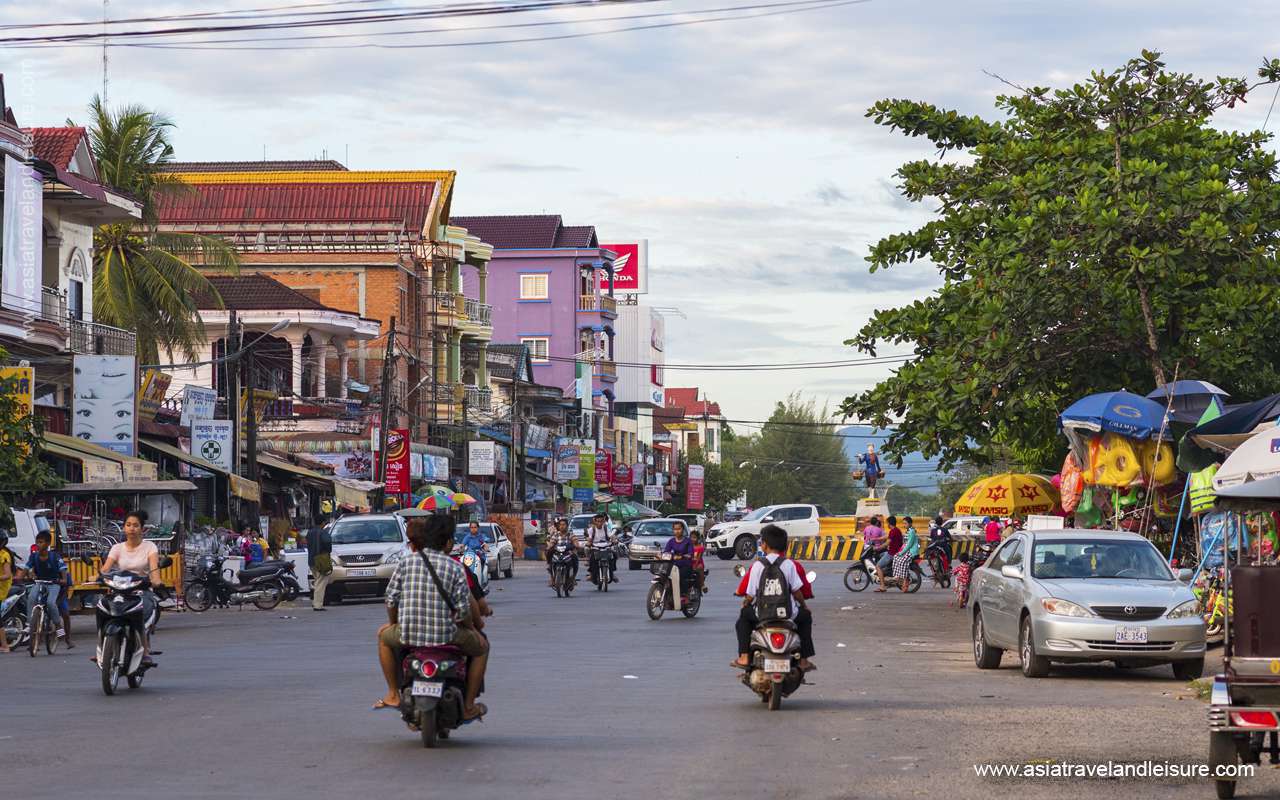 Koh Kong city in Cambodia