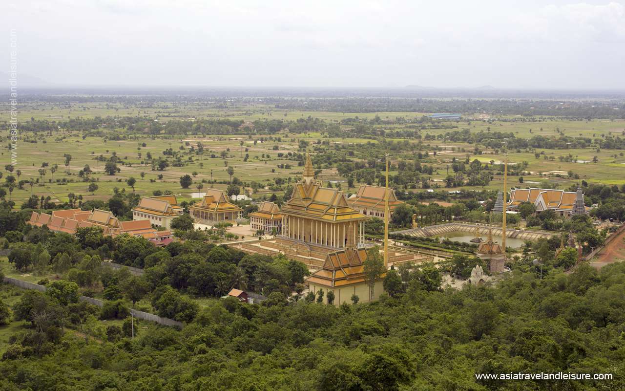 Oudong city in Cambodia 