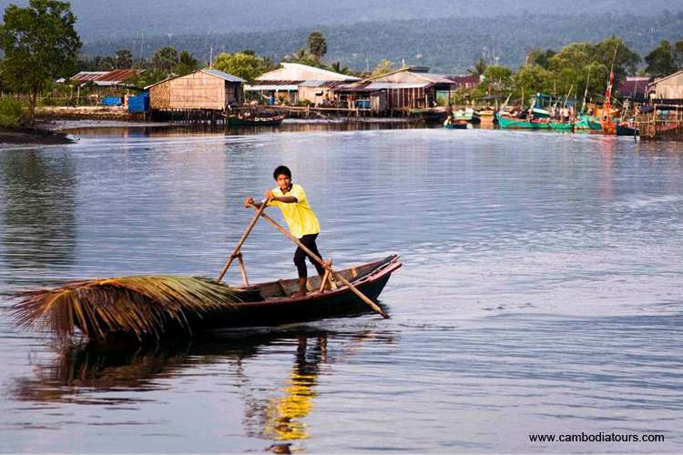 Kampot province- Rowing