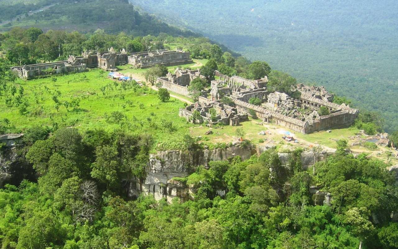  Preah Vihear temple in Cambodia