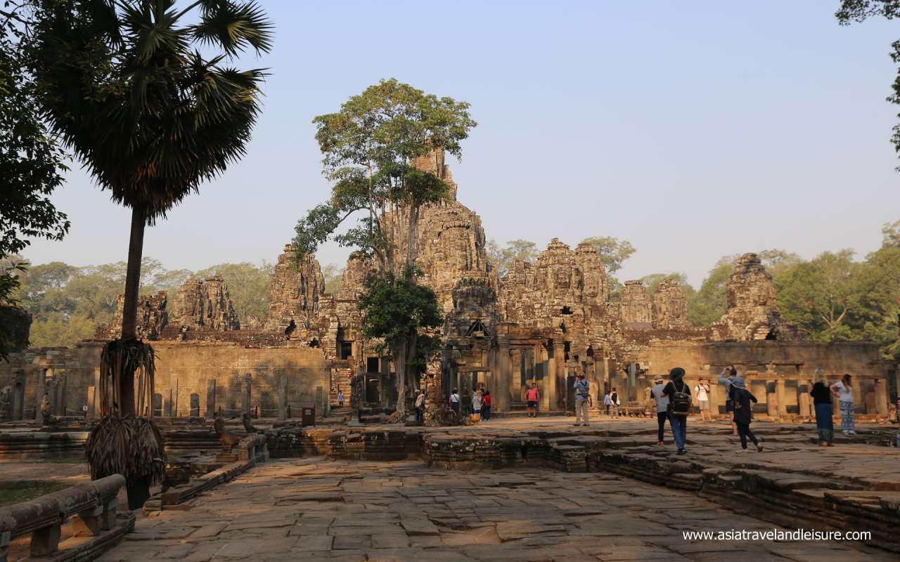 Angkor Wat temple in the sunshine 