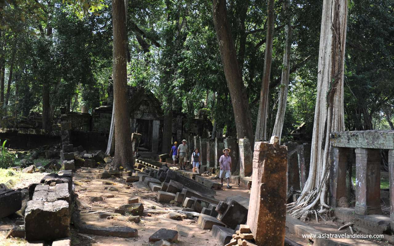 Ancient temple of Koh Ker in Cambodia