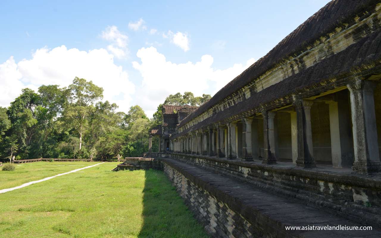 Angkor Wat in the sunshine Cambodia