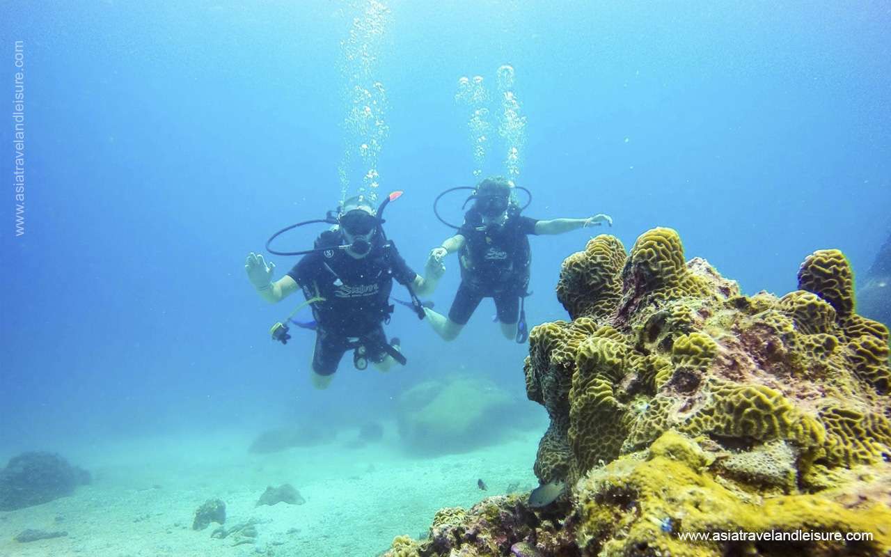 Diving in Koh Kong island