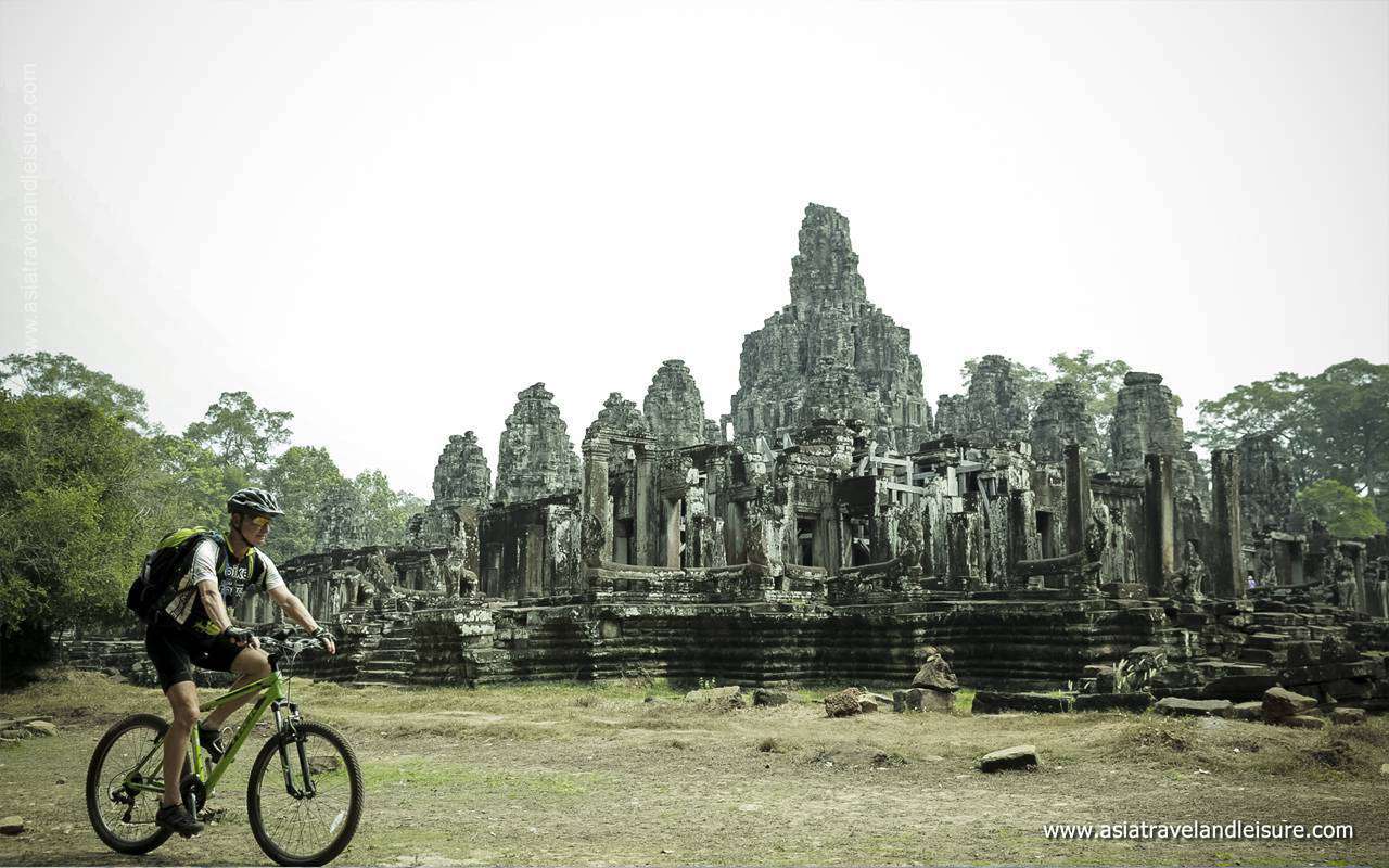 Biking Around Angkor Temples