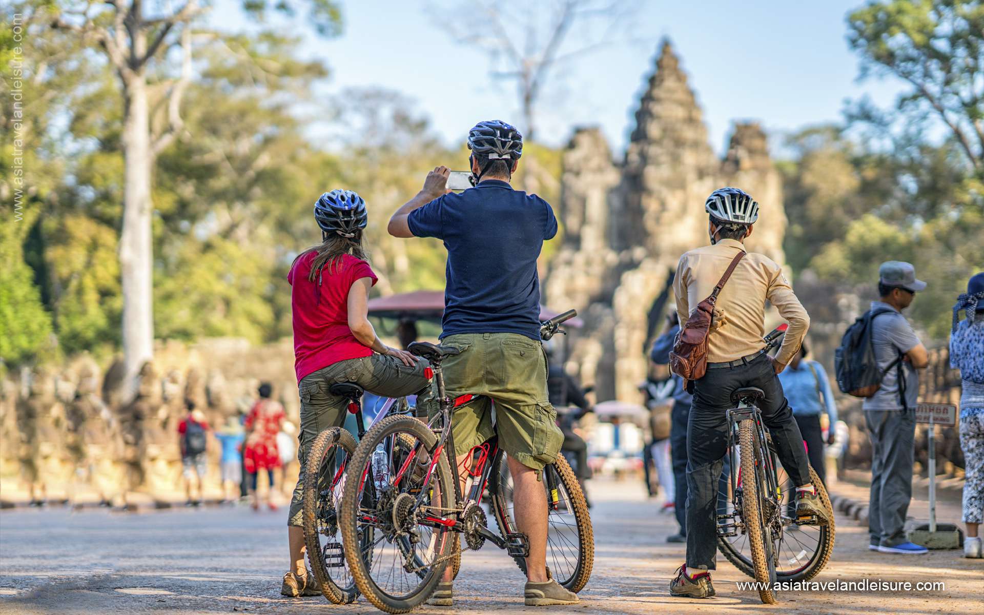 Cycling in Siem Reap