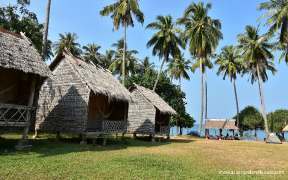 Sihanoukville beach in Cambodia