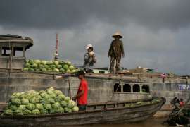 Mekong delta- River Market