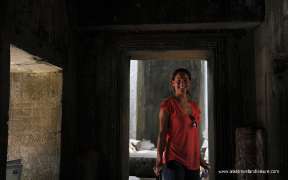 The other side of Angkor Wat temple