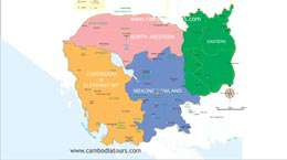 Cambodia Travel Maps