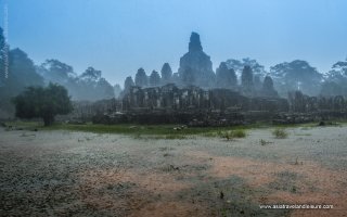 Angkor Wat in the rainy season