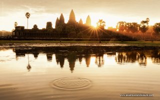 Angkor Wat in the sunrise