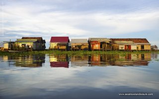 Floating Village on Tonle Sap Lake