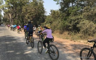 Biking in Siem Reap countryside