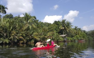 Kayaking in Tatai river