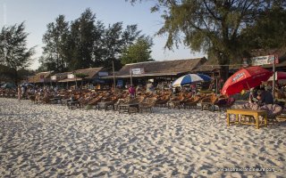 Serendipity beach in Sihanoukville