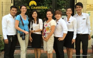 Meet up with Travel Cambodia Team