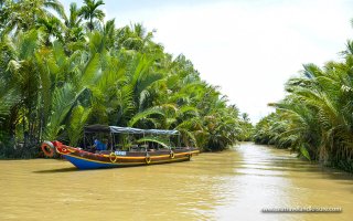 Mekong Delta in Vietnam